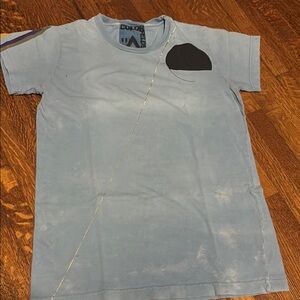 Blue women’s rare free city preowned tshirt 
Detailed shoulder so soft